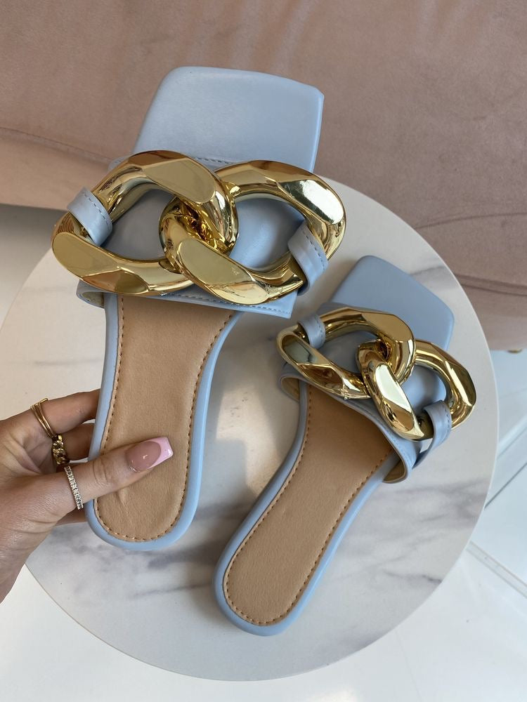 Sandalias planas aura de verano