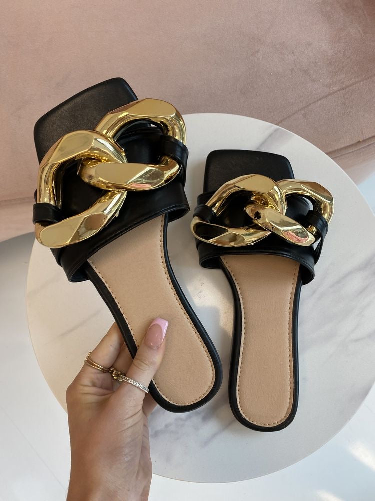 Sandalias planas aura de verano