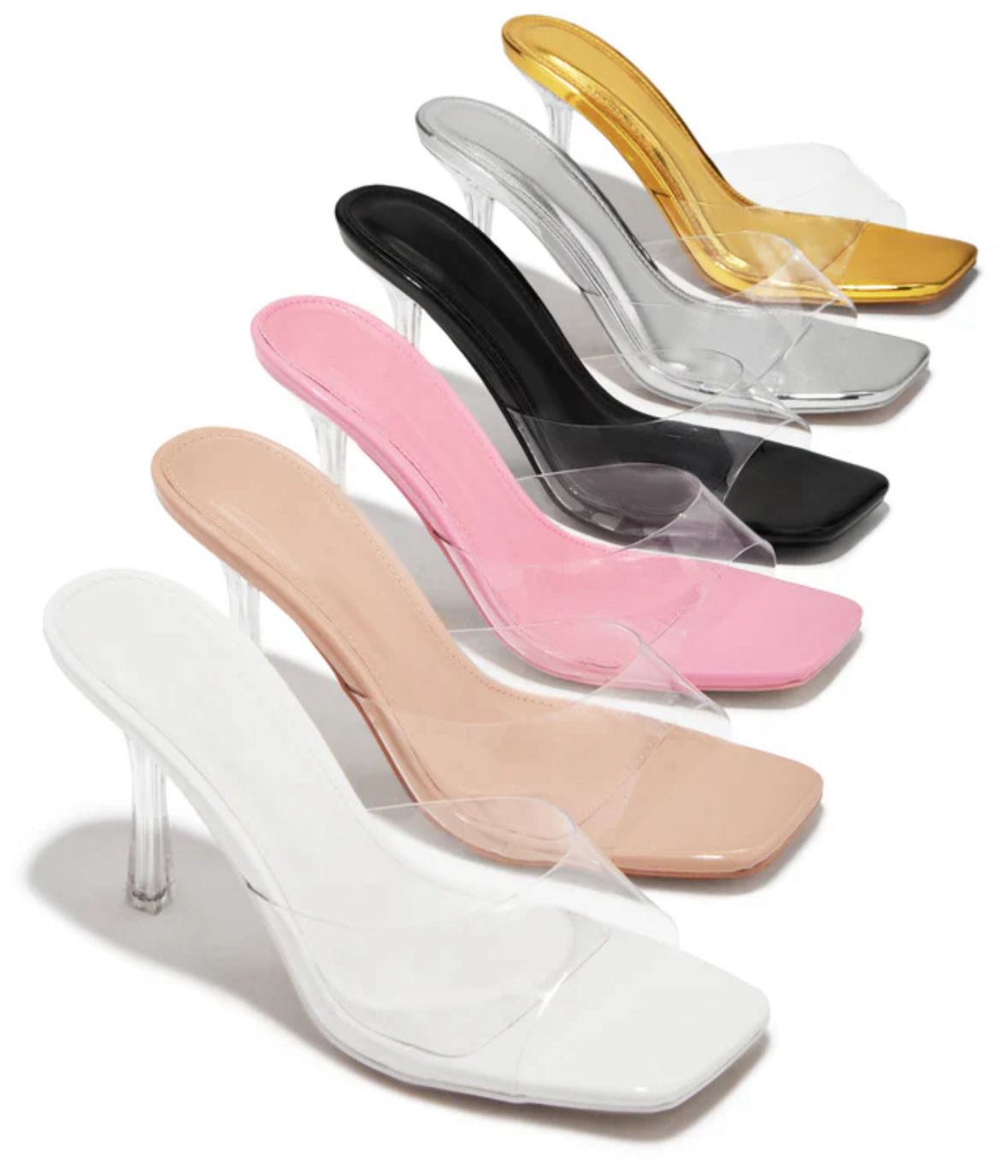 Mules Crystal Colors – Elegancia Multitono”