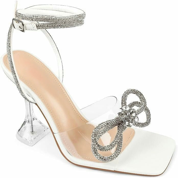 “Crystal Bow Heels” ✨