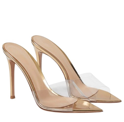 Stilettos Golden Mirage Transparence
